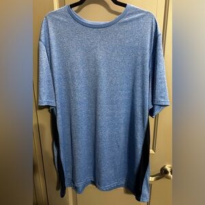 Tek Gear Size 3XL Tall Blue Tee NWOT